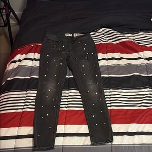 Indigo Black Skinny Jeans Modern Fit
